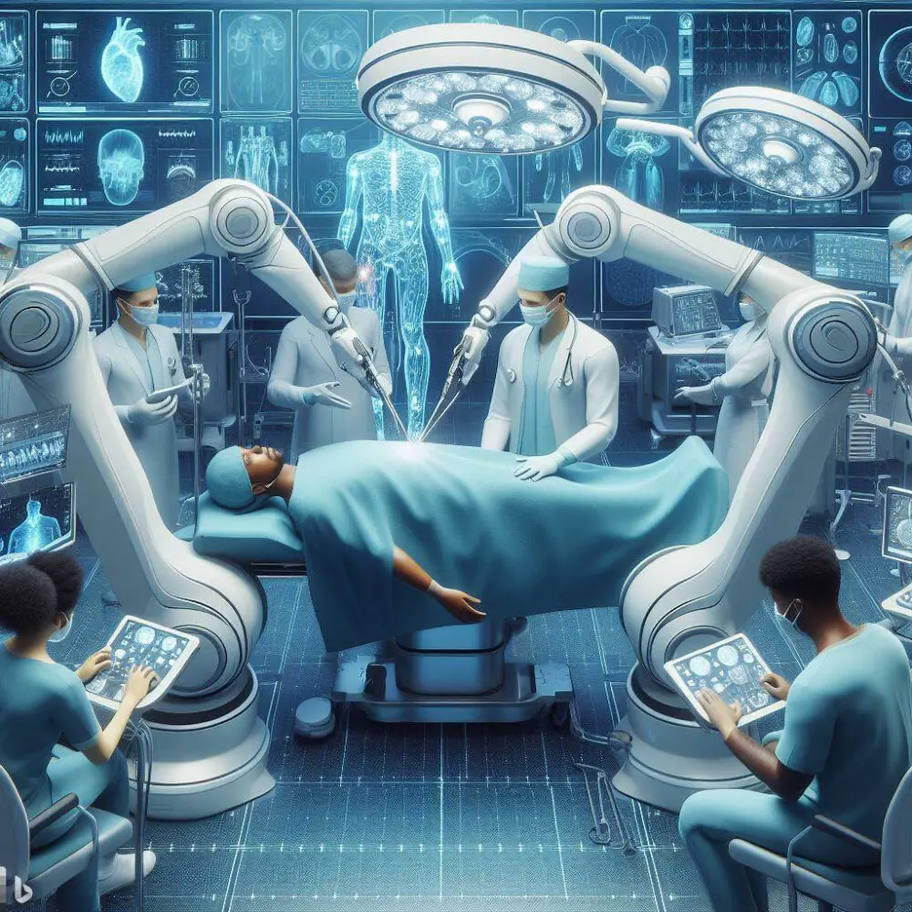 An image about AI in Healthcare
