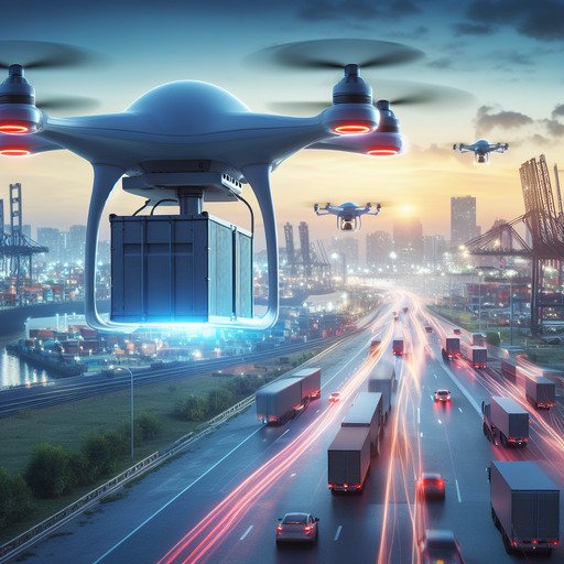 AI in Logistics: Delivery Drones