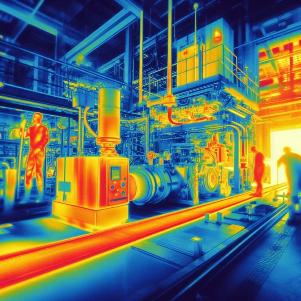 Thermal imaging in manufacturing setting