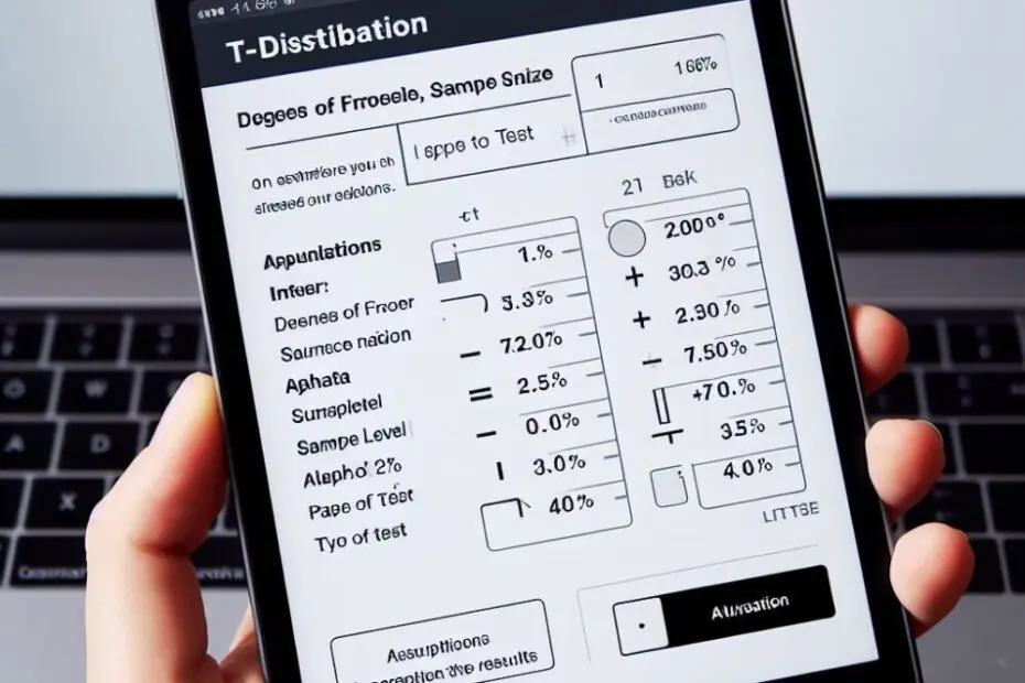 T Distribution Calculator